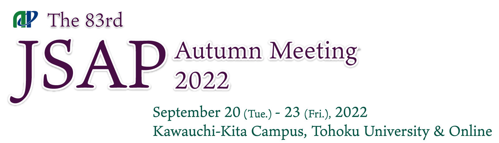 The 83rd JSAP Autumn Meeting 2022